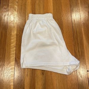 White Soffe Shorts